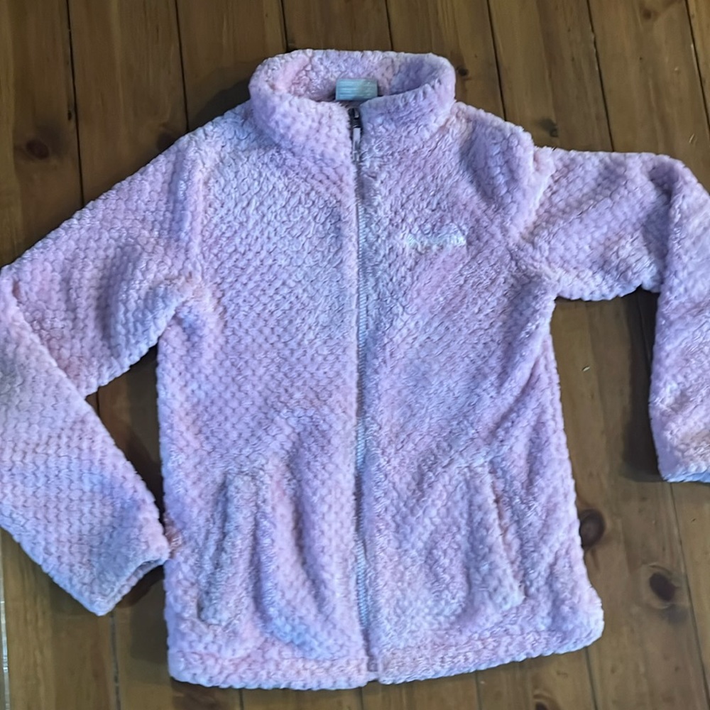 Kids pink fleece